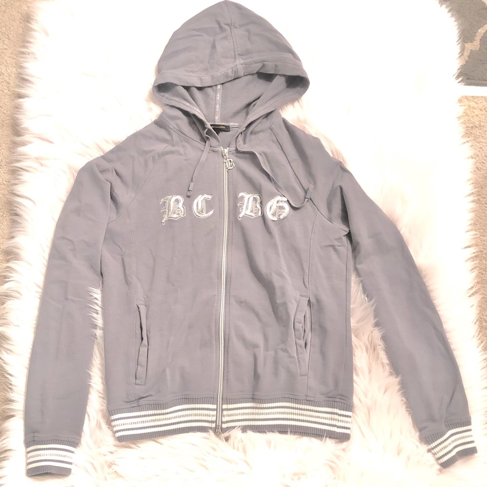 BCBGMaxazria Women full zip hoodie